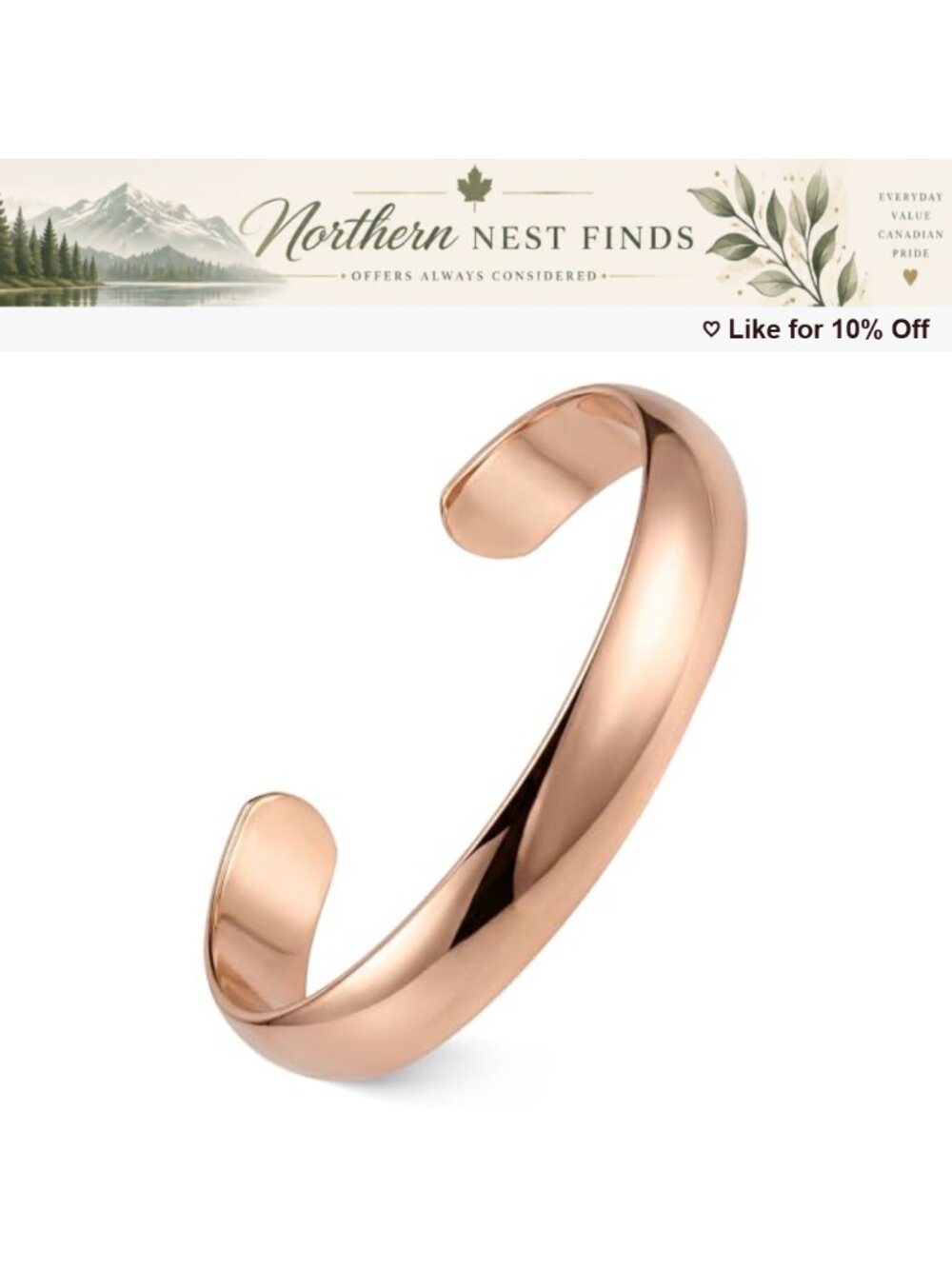 Pure Copper Cuff Bracelet Adjustable Handmade Tibetan Bangle Gift